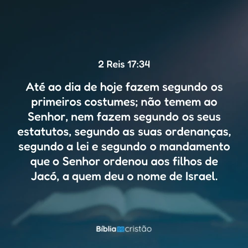 2 Reis 17:34