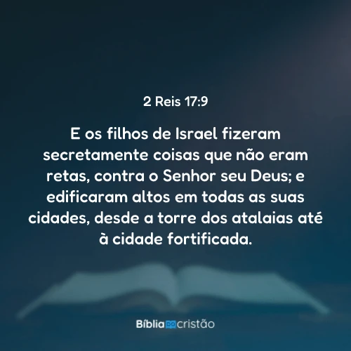 2 Reis 17:9