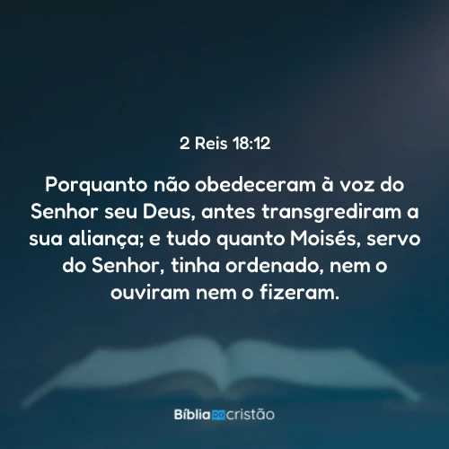 2 Reis 18:12