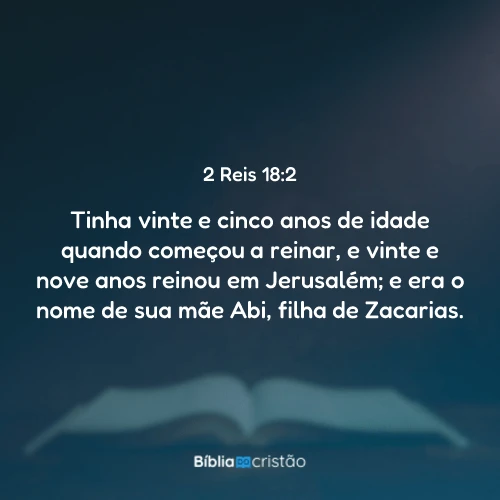 2 Reis 18:2