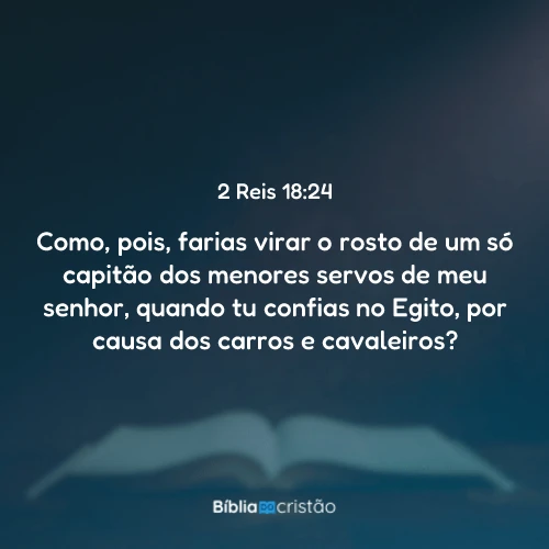 2 Reis 18:24