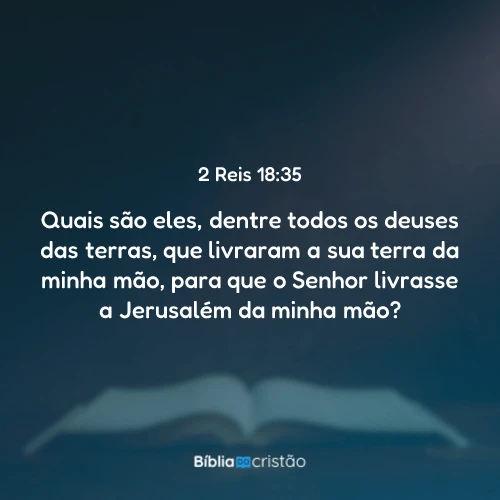 2 Reis 18:35