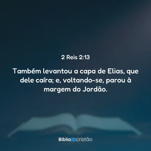 2 Reis 2:13