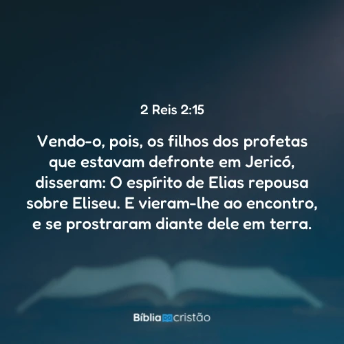 2 Reis 2:15