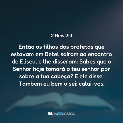 2 Reis 2:3