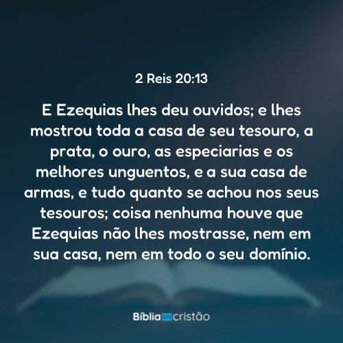 2 Reis 20:13
