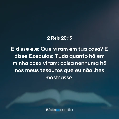 2 Reis 20:15