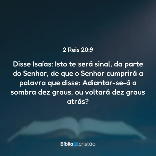 2 Reis 20:9