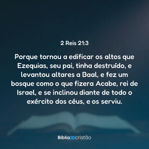 2 Reis 21:3