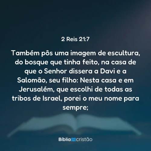 2 Reis 21:7