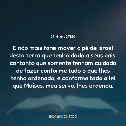 2 Reis 21:8