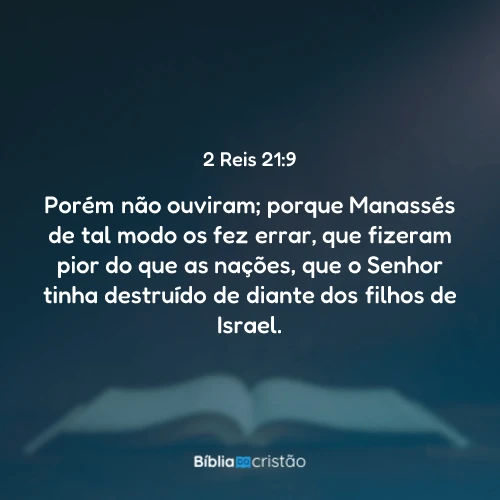 2 Reis 21:9
