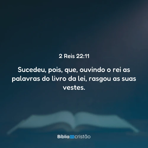 2 Reis 22:11