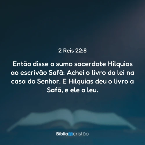 2 Reis 22:8