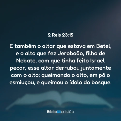 2 Reis 23:15
