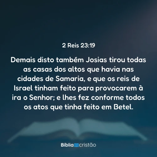 2 Reis 23:19