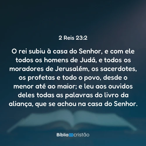 2 Reis 23:2