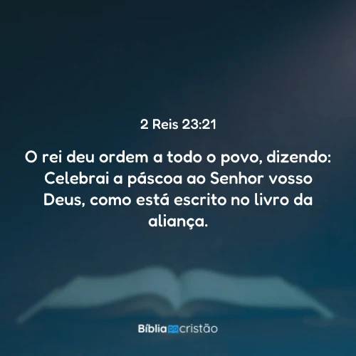 2 Reis 23:21