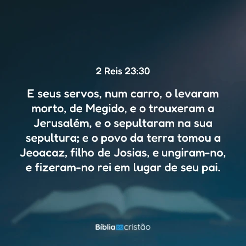 2 Reis 23:30
