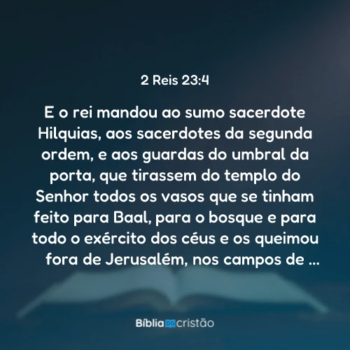 2 Reis 23:4