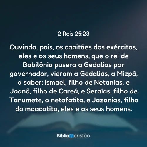 2 Reis 25:23