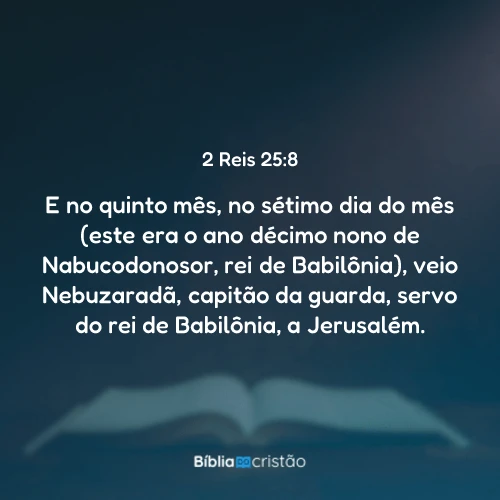 2 Reis 25:8