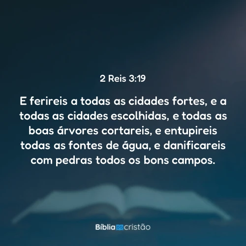 2 Reis 3:19