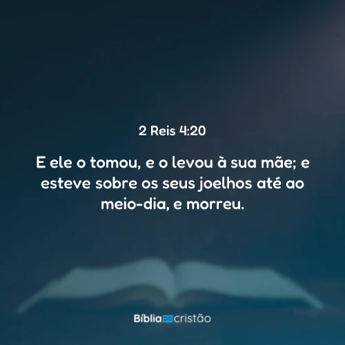 2 Reis 4:20