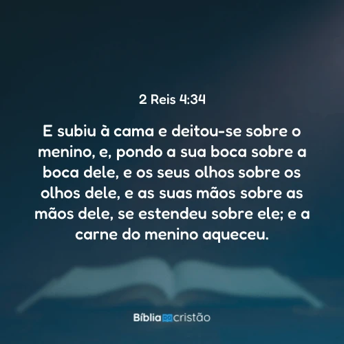 2 Reis 4:34