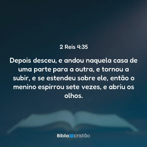 2 Reis 4:35
