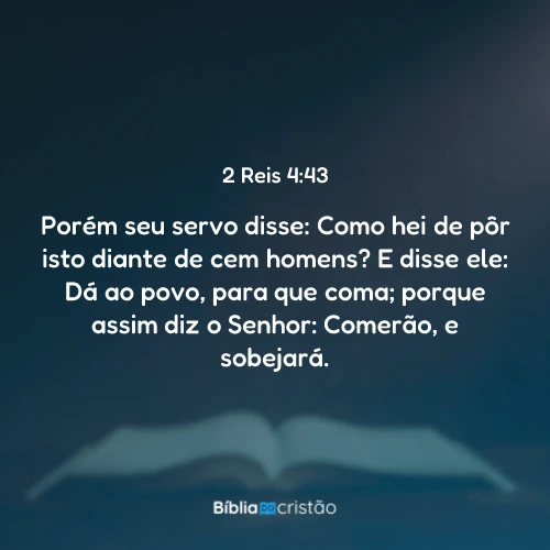 2 Reis 4:43