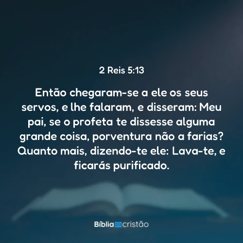 2 Reis 5:13