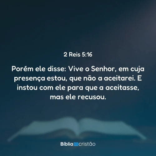 2 Reis 5:16