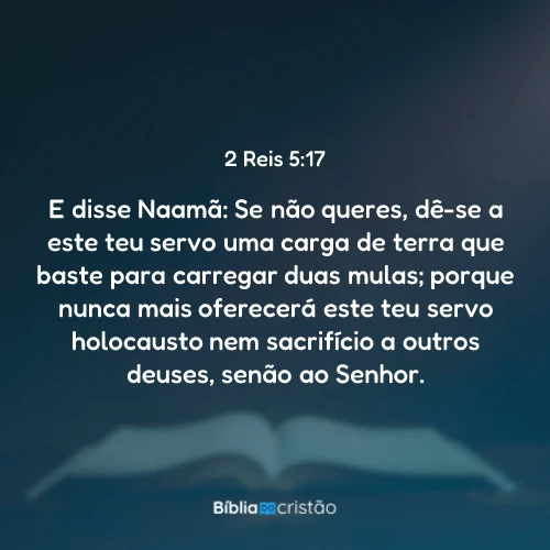 2 Reis 5:17