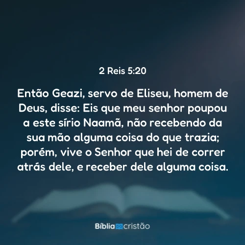 2 Reis 5:20