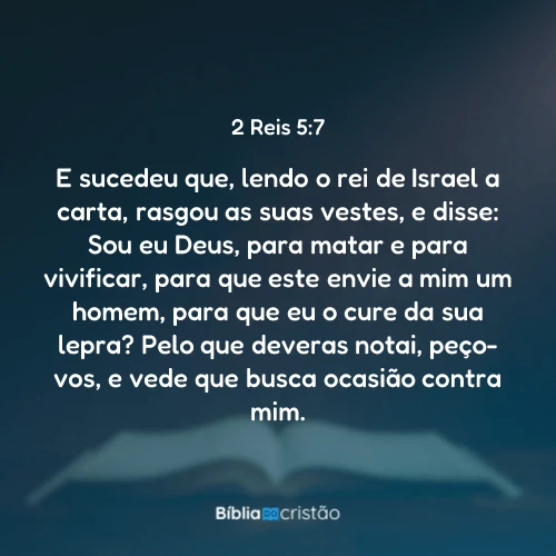 2 Reis 5:7