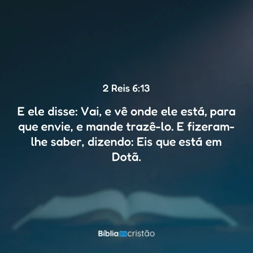 2 Reis 6:13