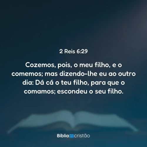 2 Reis 6:29