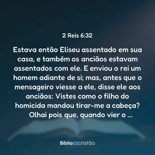2 Reis 6:32
