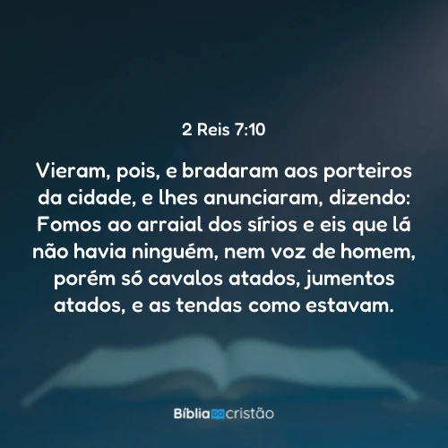 2 Reis 7:10