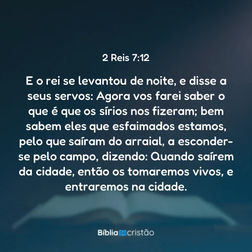 2 Reis 7:12
