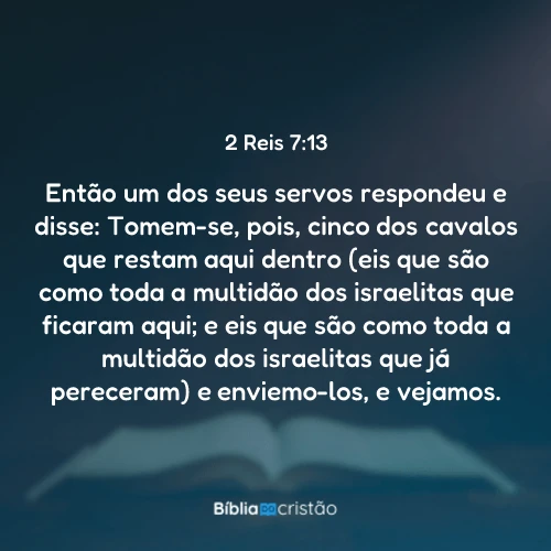 2 Reis 7:13