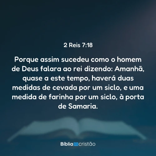 2 Reis 7:18