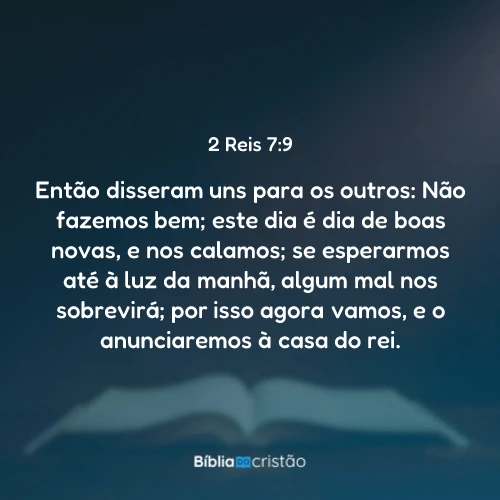 2 Reis 7:9