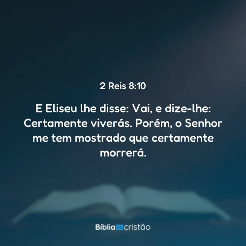 2 Reis 8:10