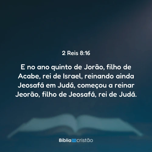 2 Reis 8:16