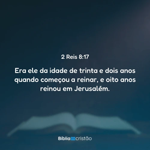 2 Reis 8:17