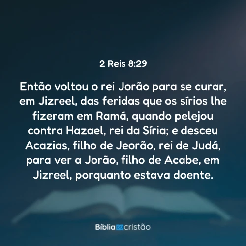 2 Reis 8:29