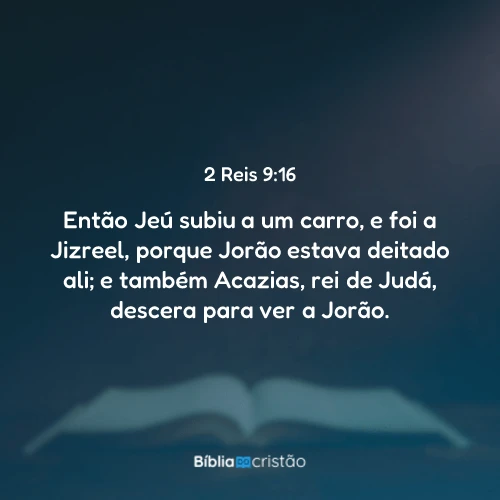2 Reis 9:16