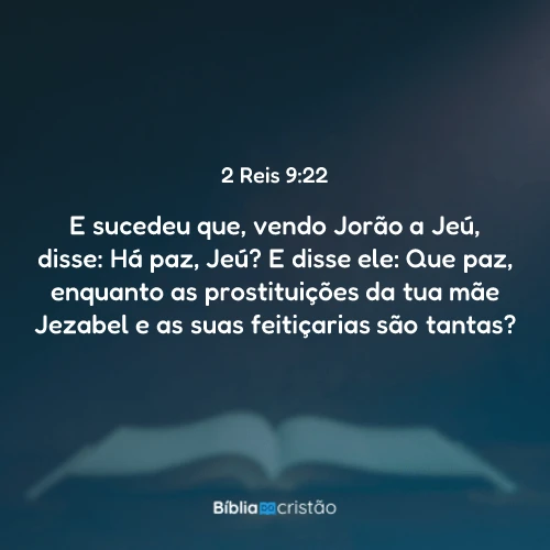 2 Reis 9:22